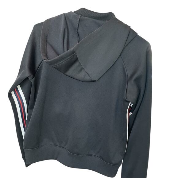 Nike Zip Hoodie Black/Red Trim Women’s Sz S Athleisure Streetwear Layer EUC - Picture 5 of 7